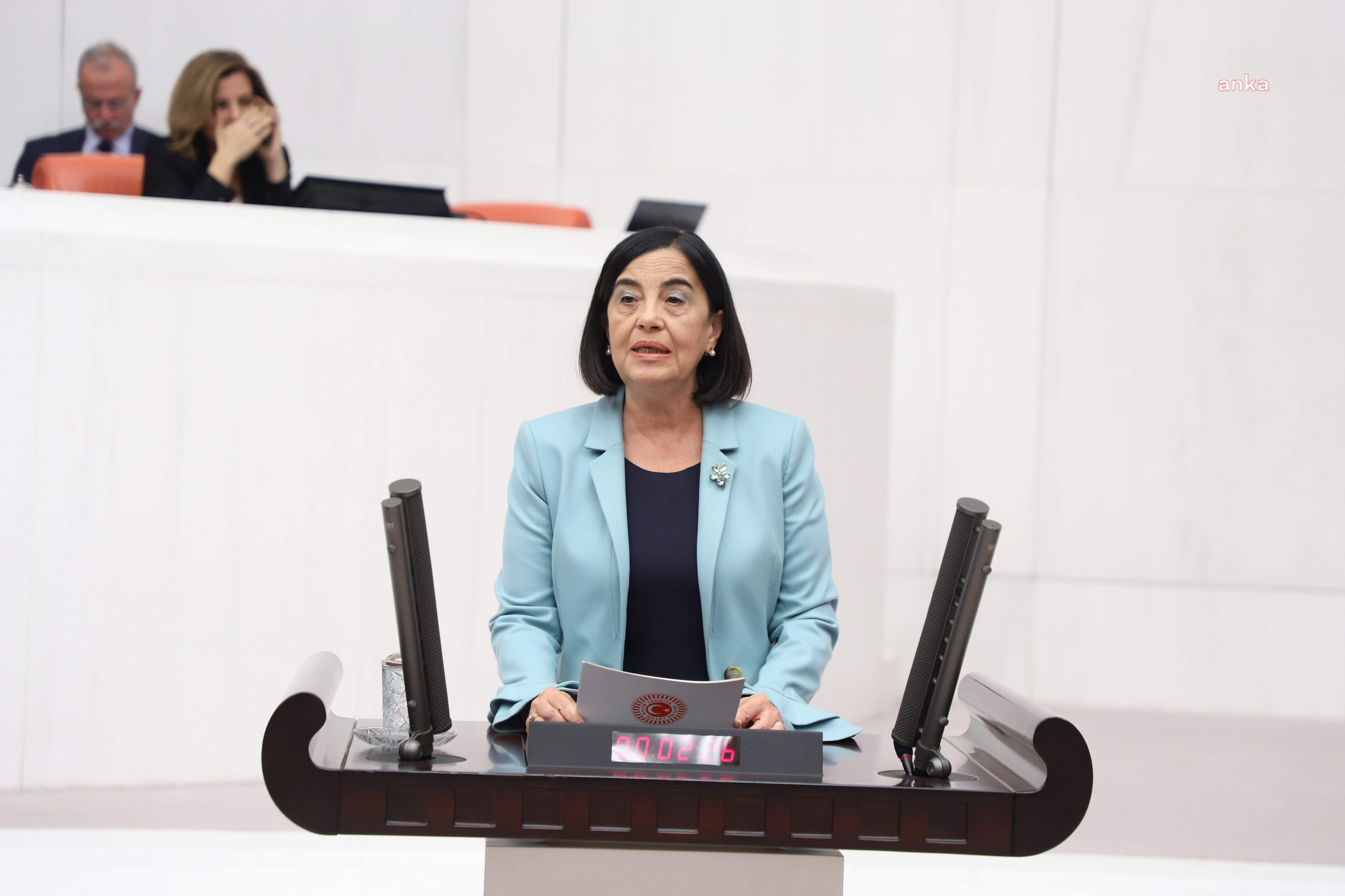 Jale Nur Süllü, Member of Parliament from the CHP, answered our questions