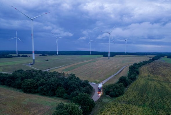Germany's Wind Energy Growth Slows for 2024, Potentially Increasing Fossil Fuel Dependence