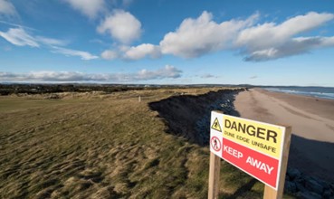 'This is climate change': Scottish Beach Eroding by 7 Meters Annually